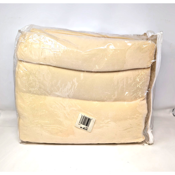 NIP Vintage VELLUX WestPoint Stevens Full Size Blanket for JC Penney Ivory - Picture 4 of 4